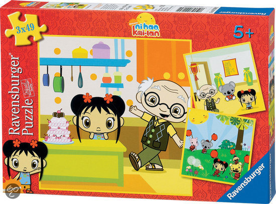   3-in-1 Puzzel - Ni Hao Kai-Lan