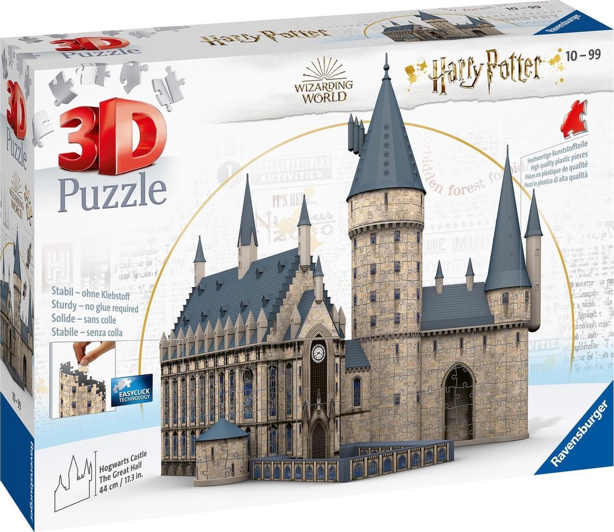   3D Puzzel Harry Potter Zweinstein Kasteel - 540 stukjes