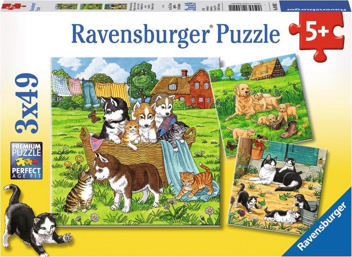 Ravensburger 4005556080021 Legpuzzel 49 stuk(s) Dieren