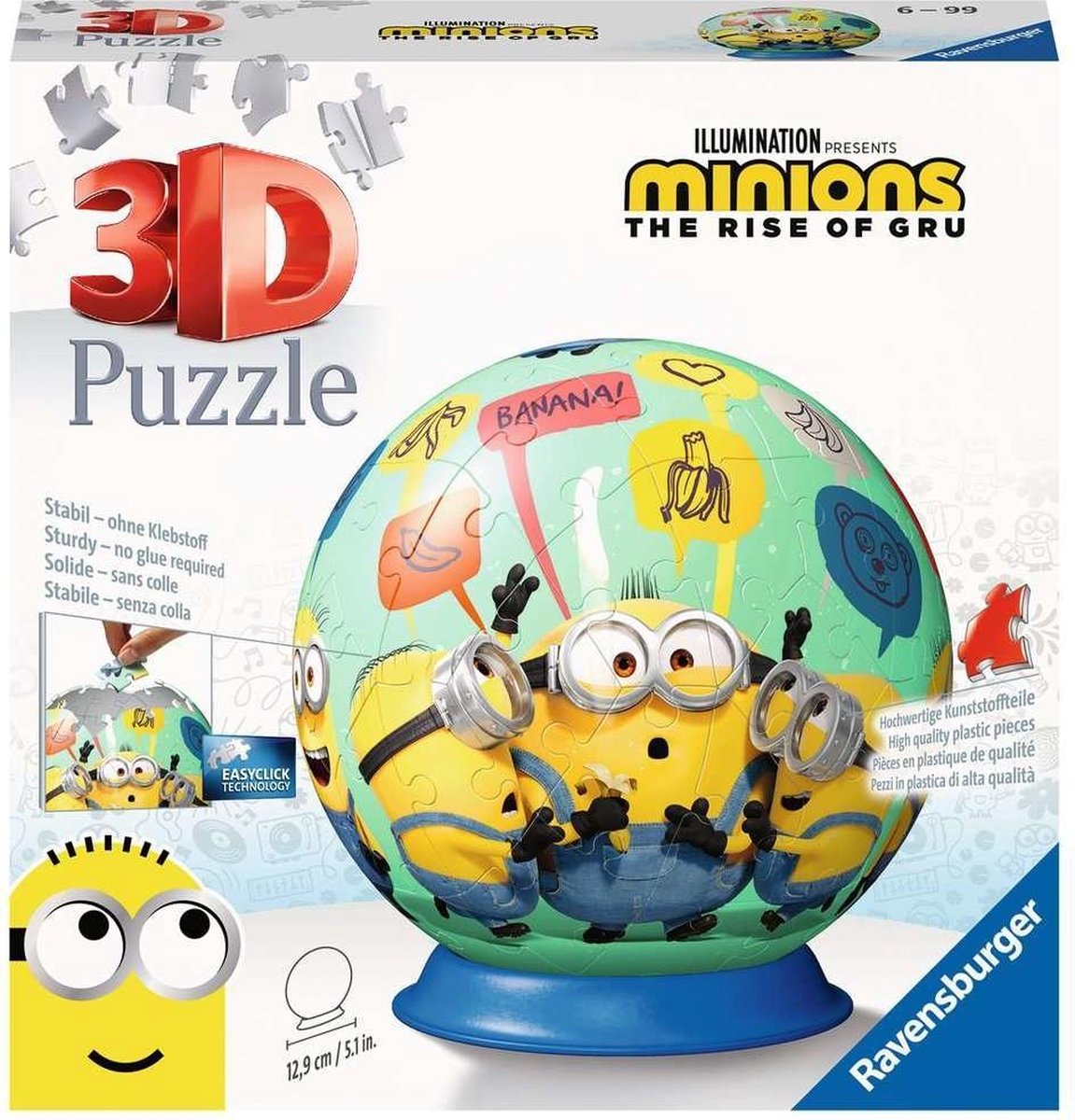 Ravensburger Ball Minions 2 3D-puzzel