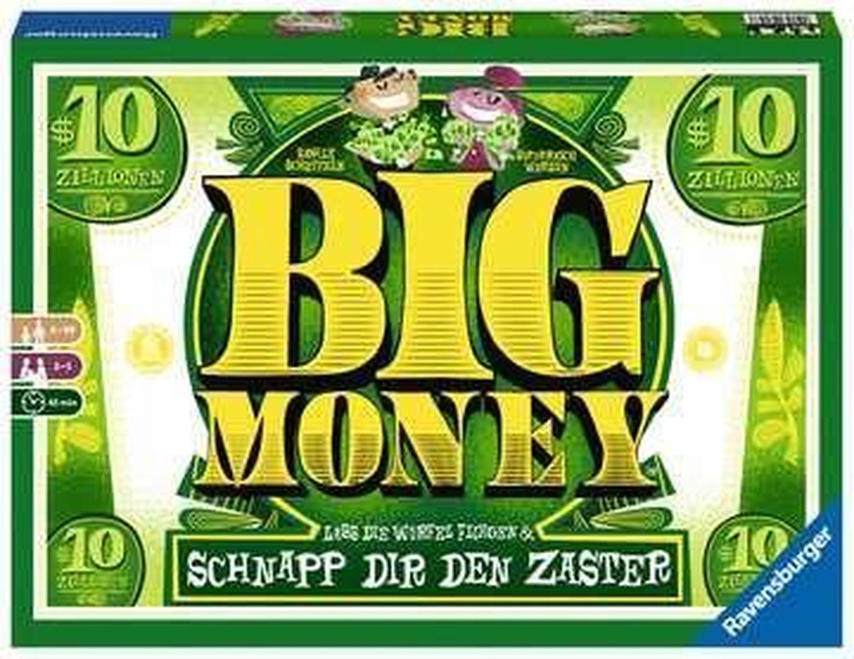 Ravensburger Big Money Volwassenen en kinderen Economische simulatie