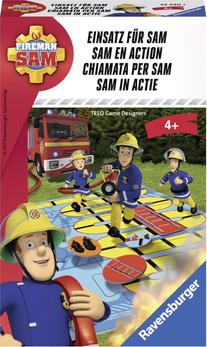   Brandweerman Sam in actie - pocketspel