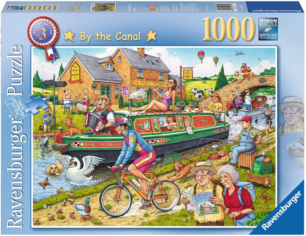   By the Canal - Puzzel - 1000 Stukjes