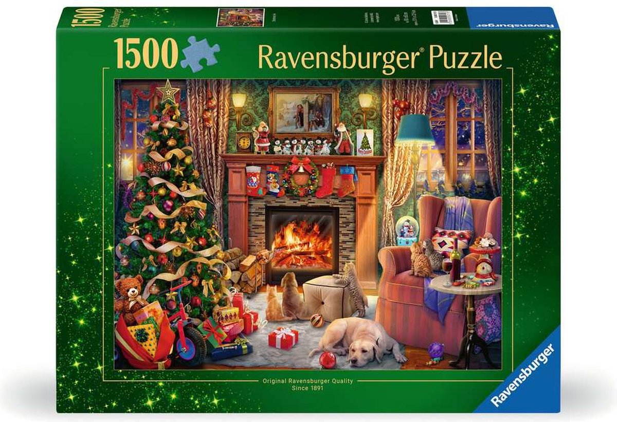   Christmas Eve, 1500 stuk(s), Kerstmis, 14 jaar