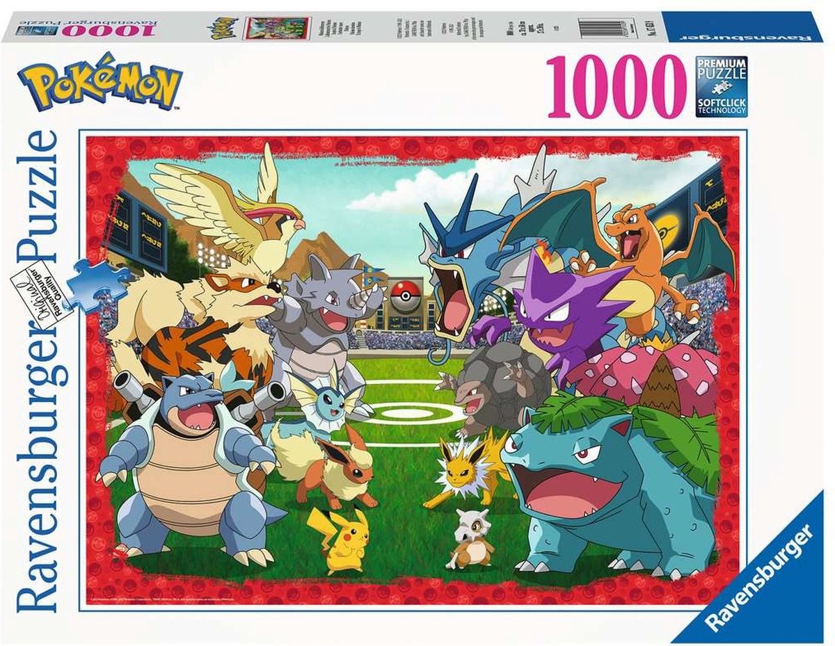 Ravensburger Confrontatie tussen Pokémon