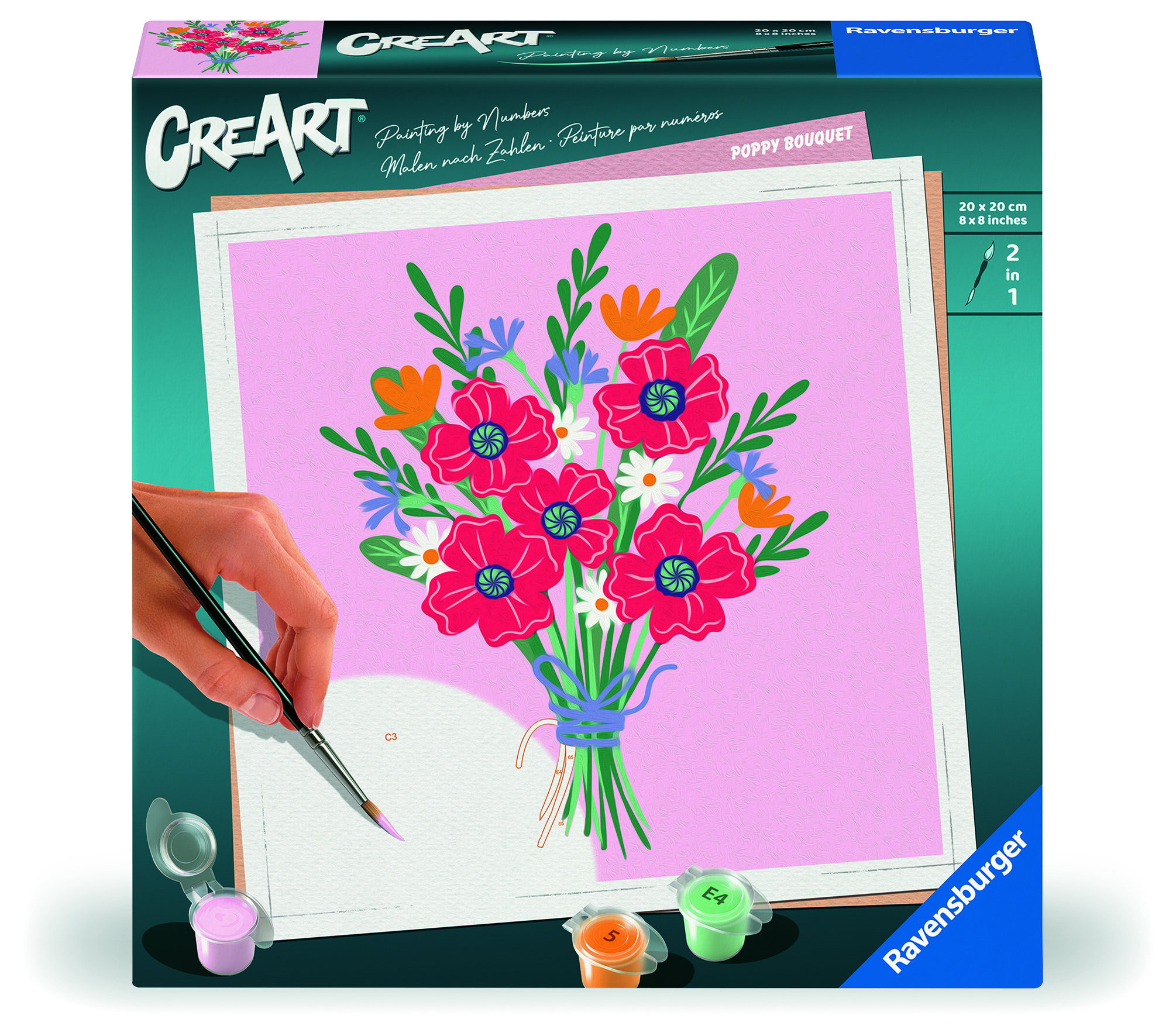   CreArt Poppy Bouquet