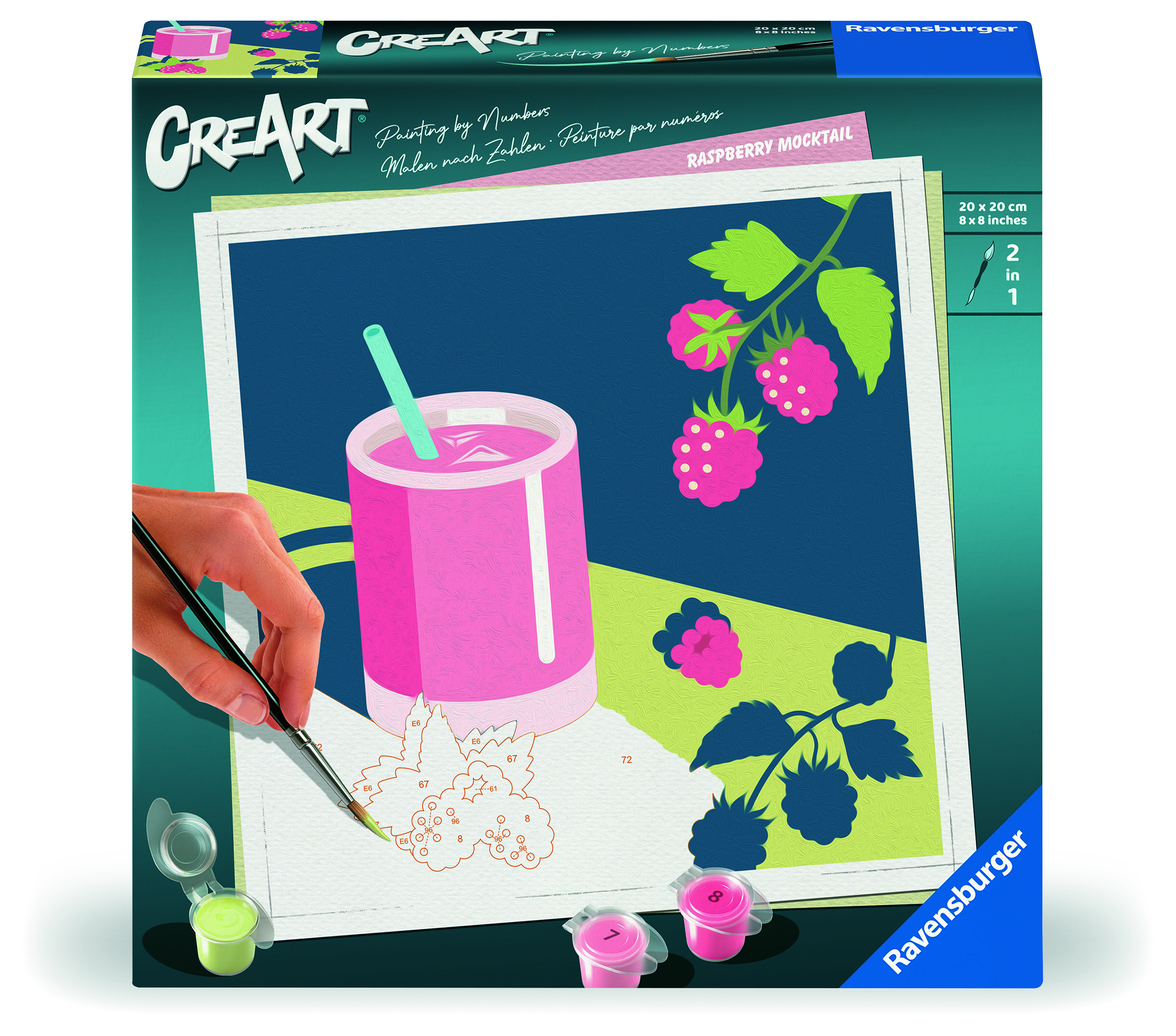   CreArt Raspberry Mocktail