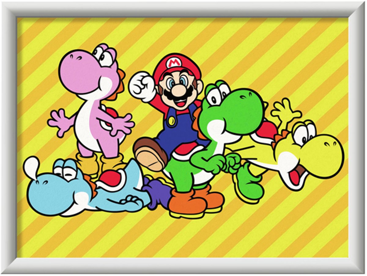   CreArt Super Mario - Schilderen op Nummer