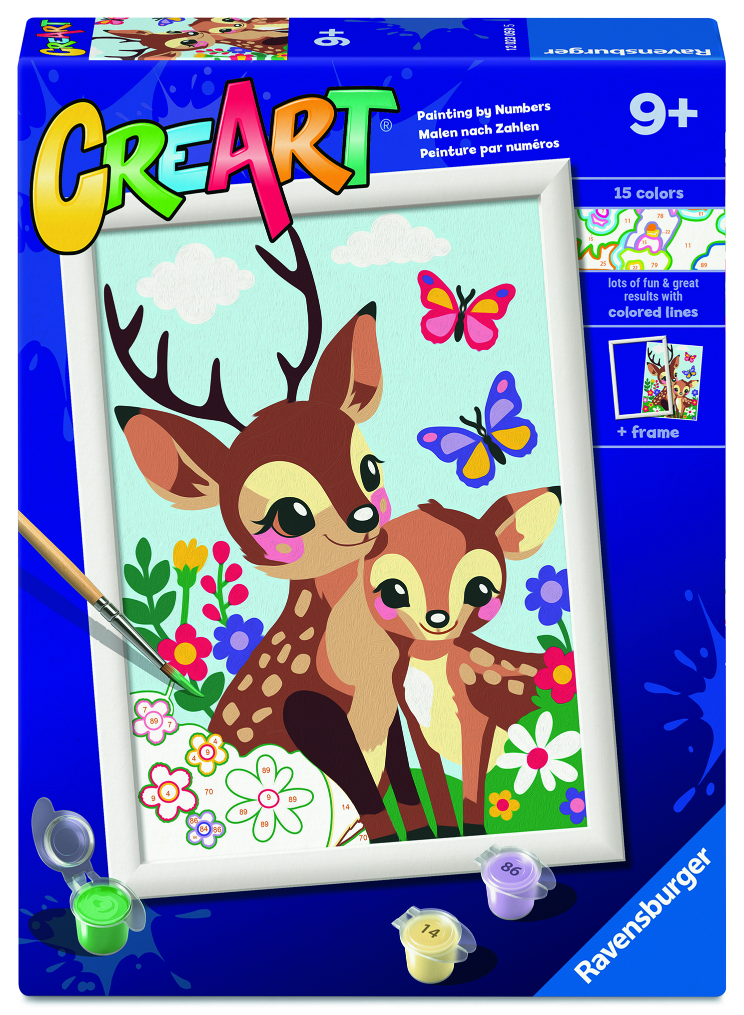   CreArt Vrolijke herten