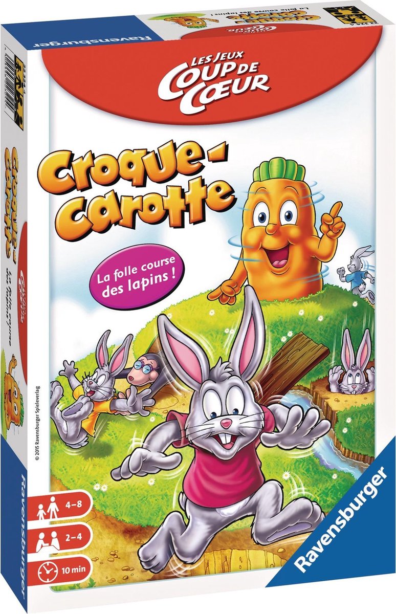   Croque Carotte Coup de cœur Kinderen Gokspel