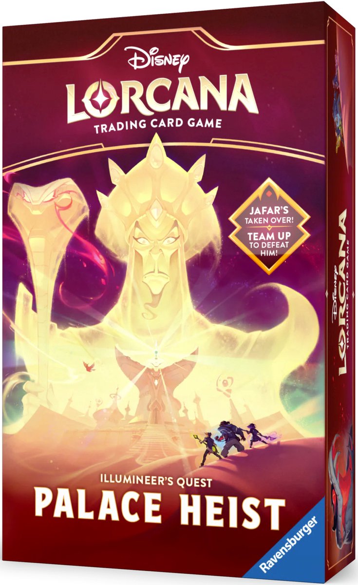   Disney Lorcana TCG Illumineers Quest: Palace Heist *English Edition* Trading cards