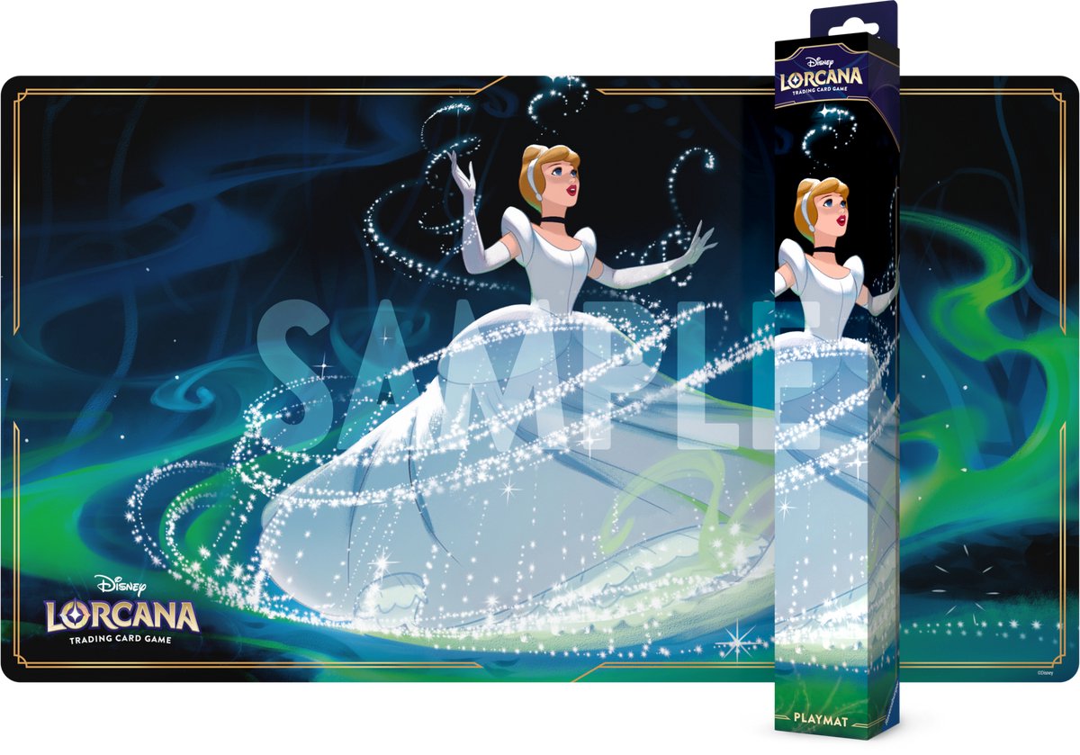   Disney Lorcana TCG Playmat Cinderella Playmats