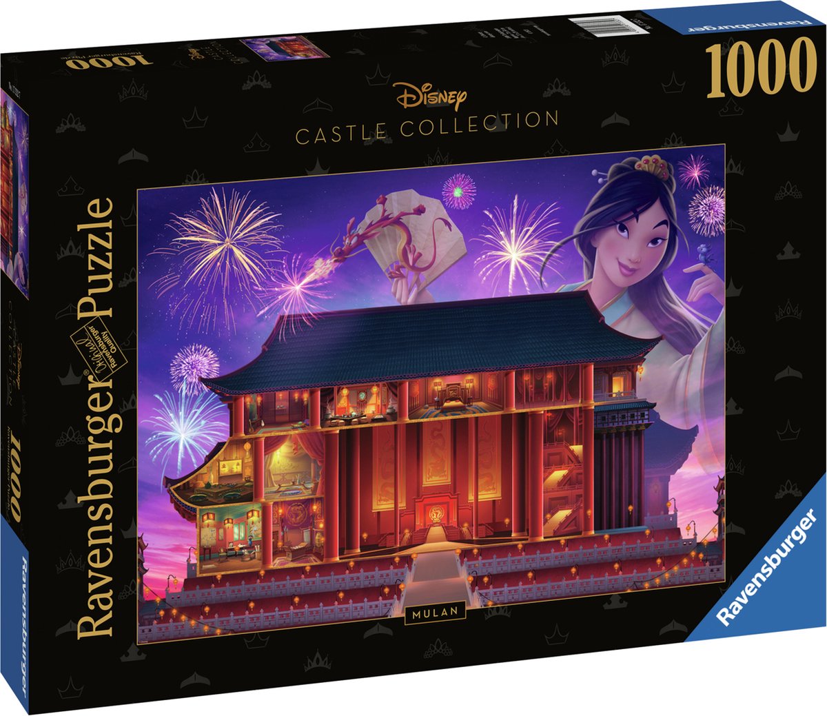   Disney Princess Mulan Kasteel - 1000 stukjes legpuzzel