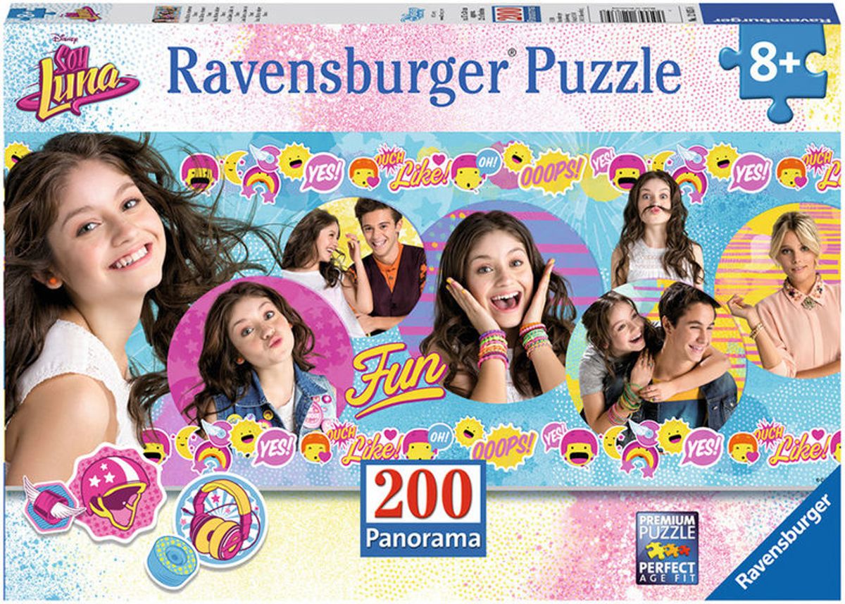   Disney Soy Luna Panorama puzzel 200XXL stukjes