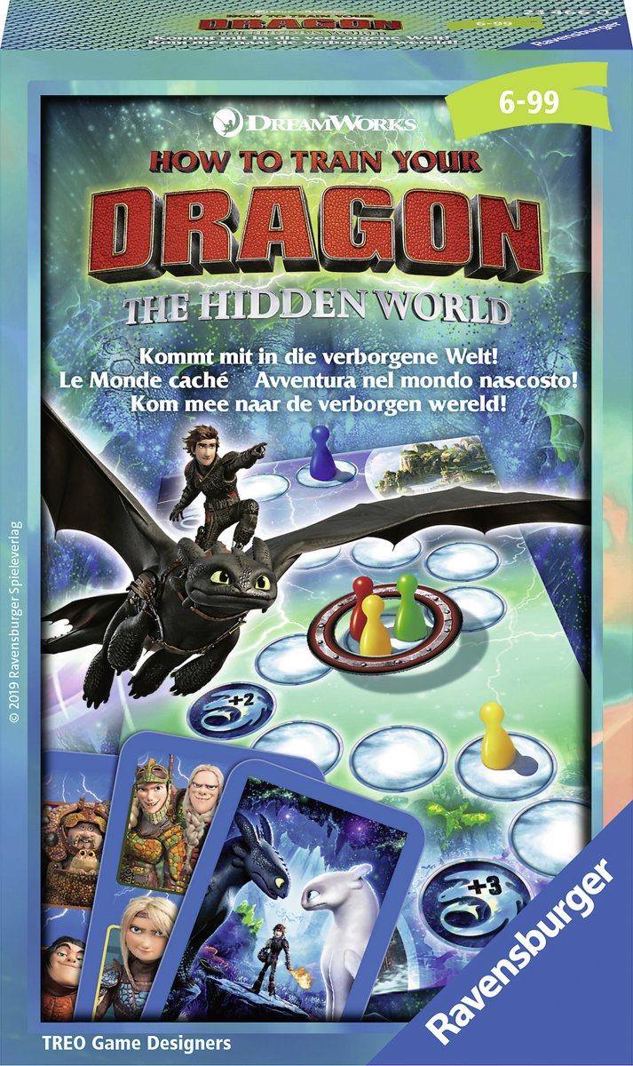   Dragons 3 De verborgen wereld - pocketspel