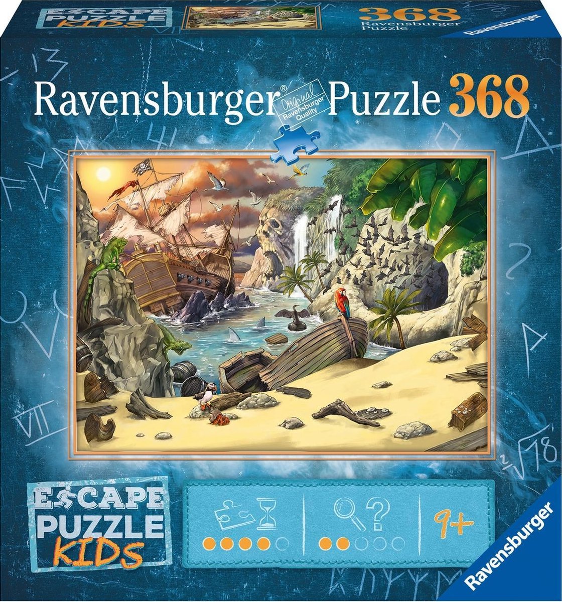   Escape Puzzle Kids Pirates - 368 stukjes