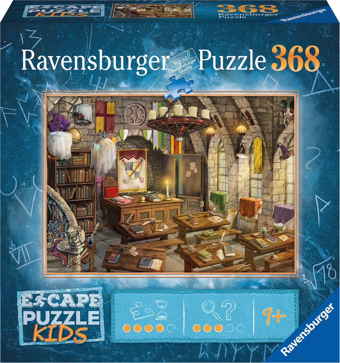   Escape Puzzle Kids Wizard School - Legpuzzel - 368 stukjes