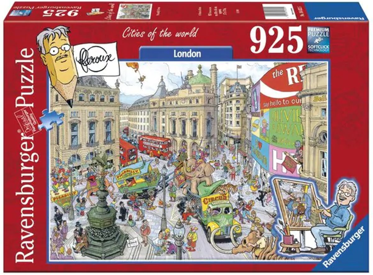   Fleroux Londen Puzzel 925 stukjes