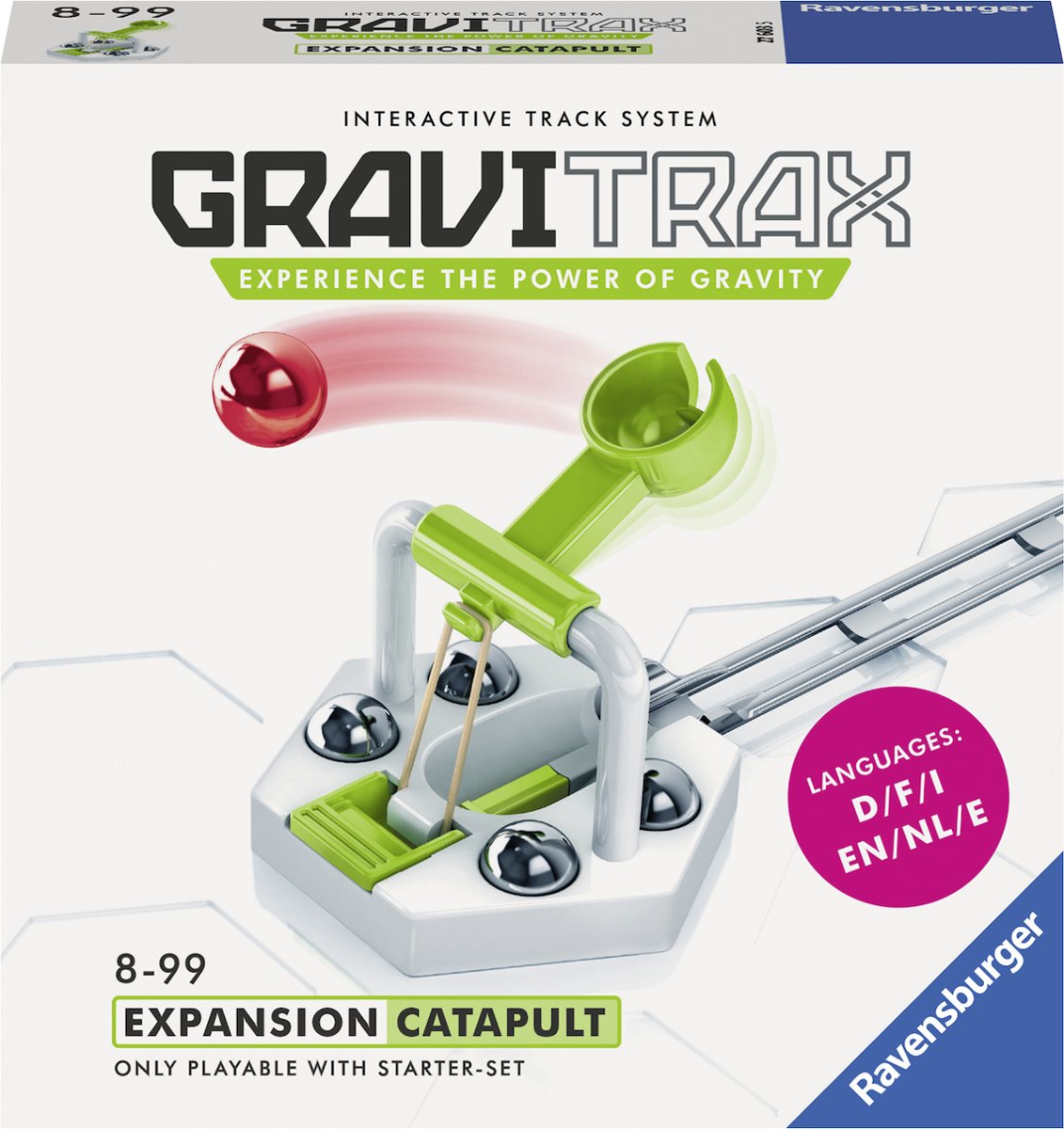 Ravensburger GraviTrax® Katapult Uitbreiding - Knikkerbaan