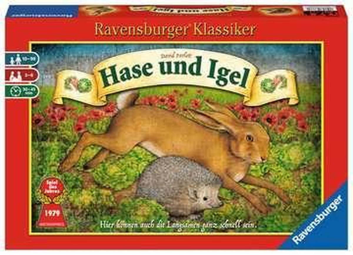 Ravensburger Hase und Igel Kinderen & volwassenen Racebordspel