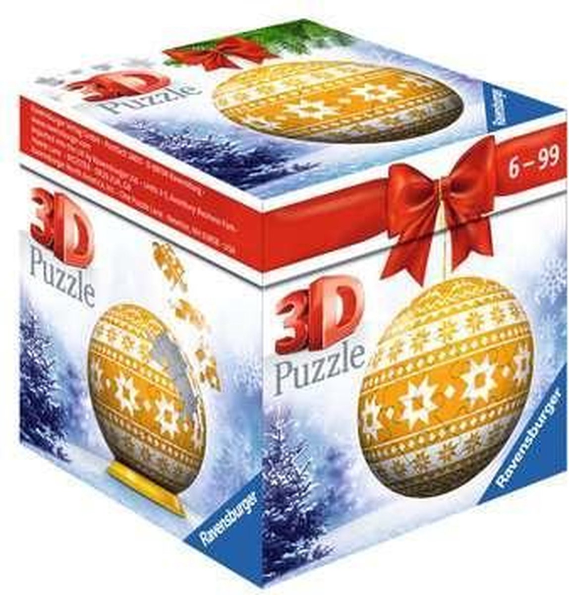 Ravensburger Kerstbal Kerstboom - 3D puzzel - puzzelbal