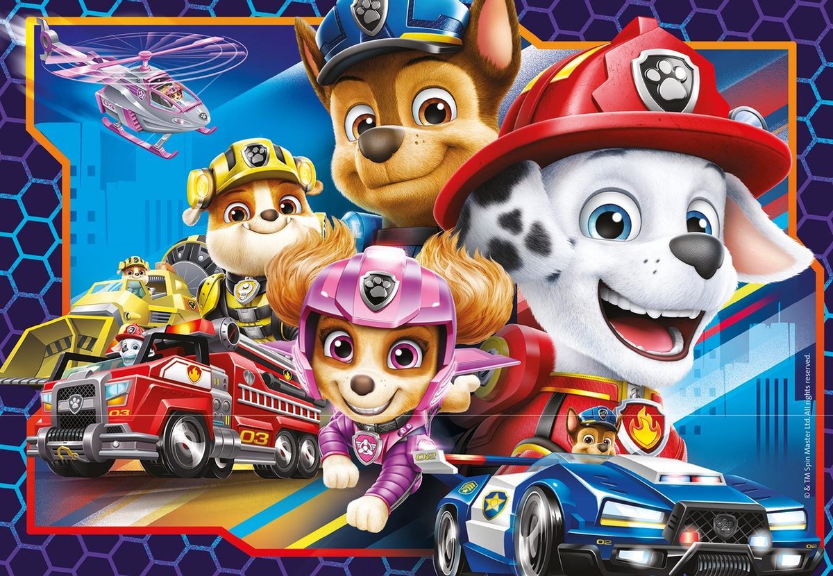   Kinderpuzzle 05154 - Allzeit bereit! - 2x24 Teile PAW Patrol Puzzle für Kinder ab 4 Jahren