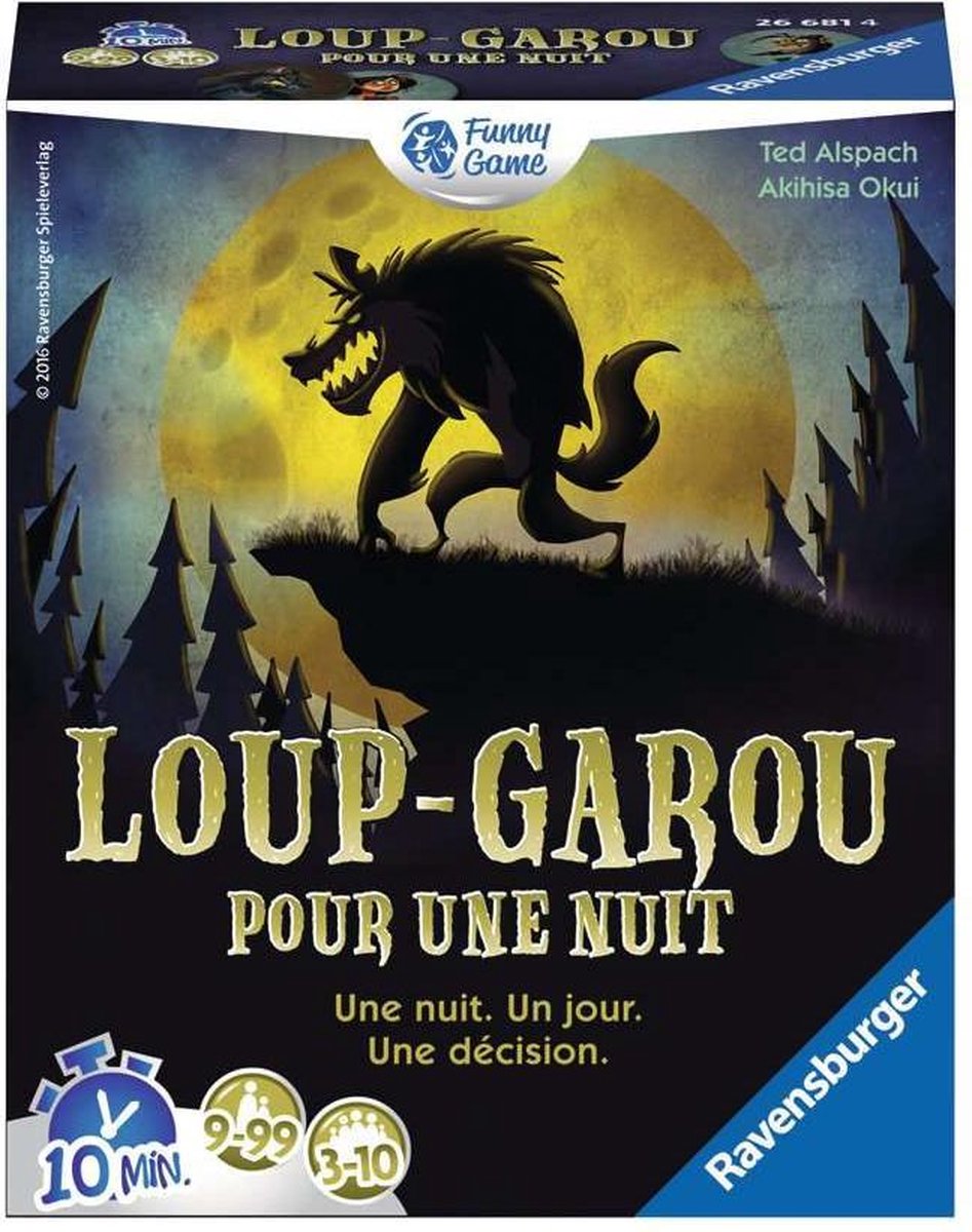   Loup Garou pour une Nuit - Franstalig spel