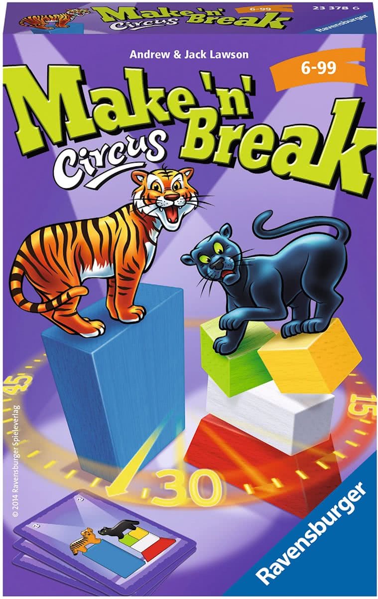 Ravensburger Make ´n Break Circus - Kinderspel