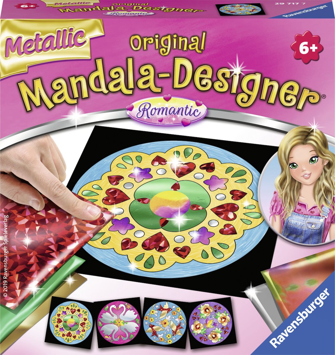   Mandala Designer® Metallic Foil Romantic