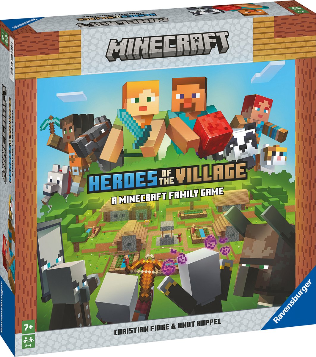   Minecraft junior: Heroes of the village - Bordspel