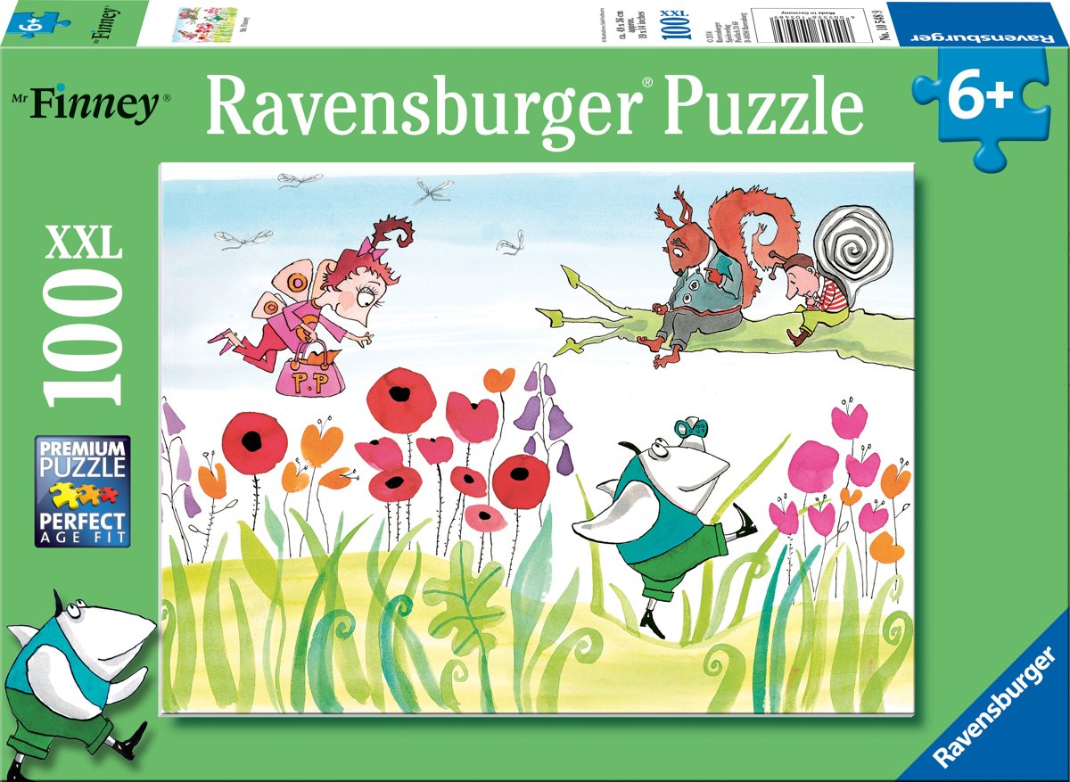   Mr. Finney - Kinderpuzzel - 100 Stukjes