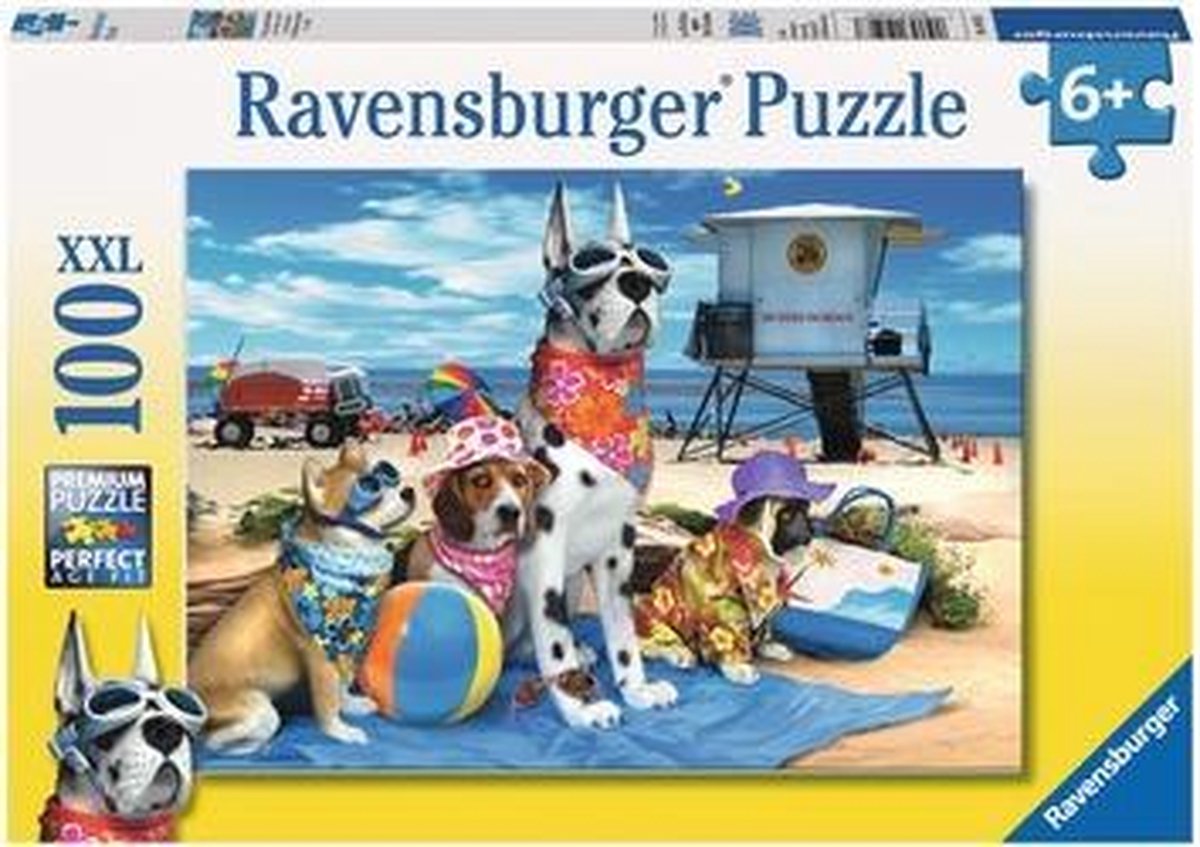   No dogs on the beach Legpuzzel 100 stuk(s) Dieren