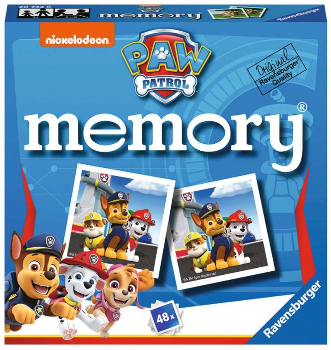   PAW Patrol memory® - Kaartspel memory®, het wereldberoemde spel dat nooit verveelt.