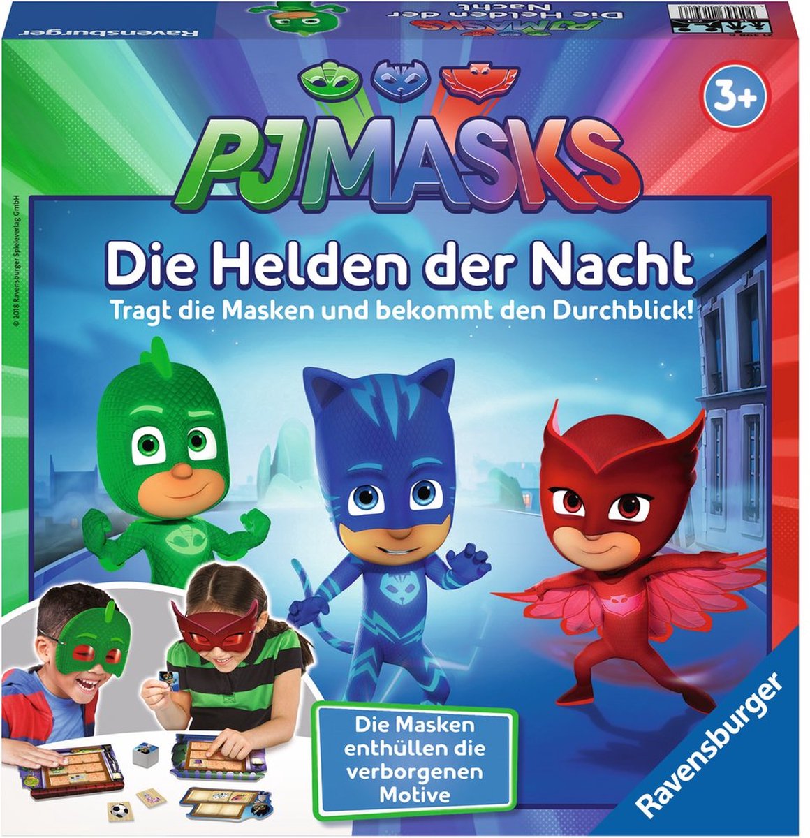 Ravensburger PJ Masks Strategisch Bordspel - Duitstalig