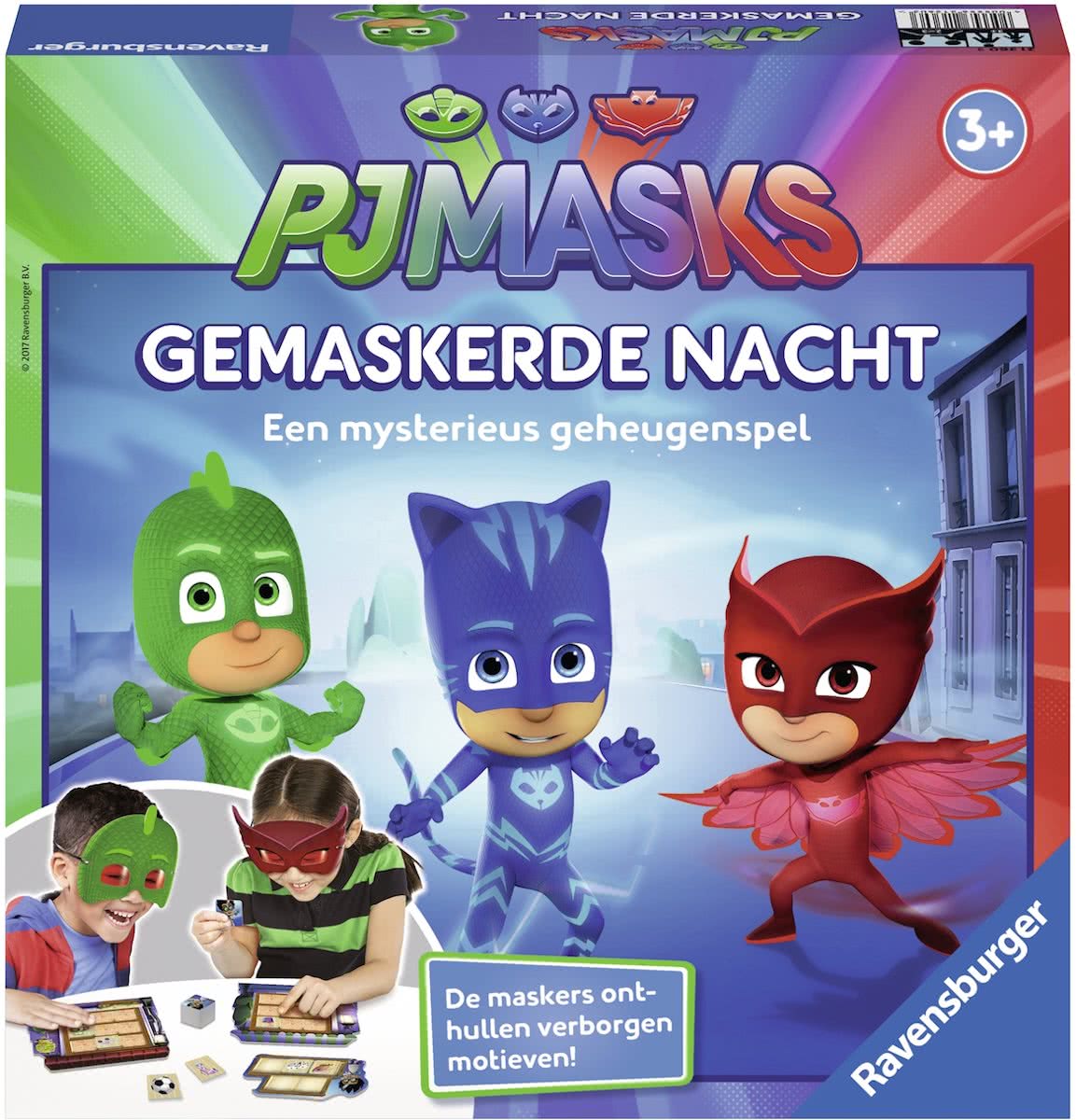   PJ Masks gemaskerde nacht - bordspel