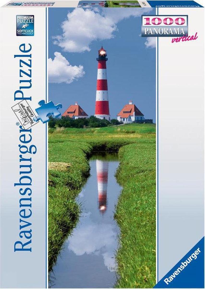   Panorama Puzzel - Vuurtoren in Westerhever