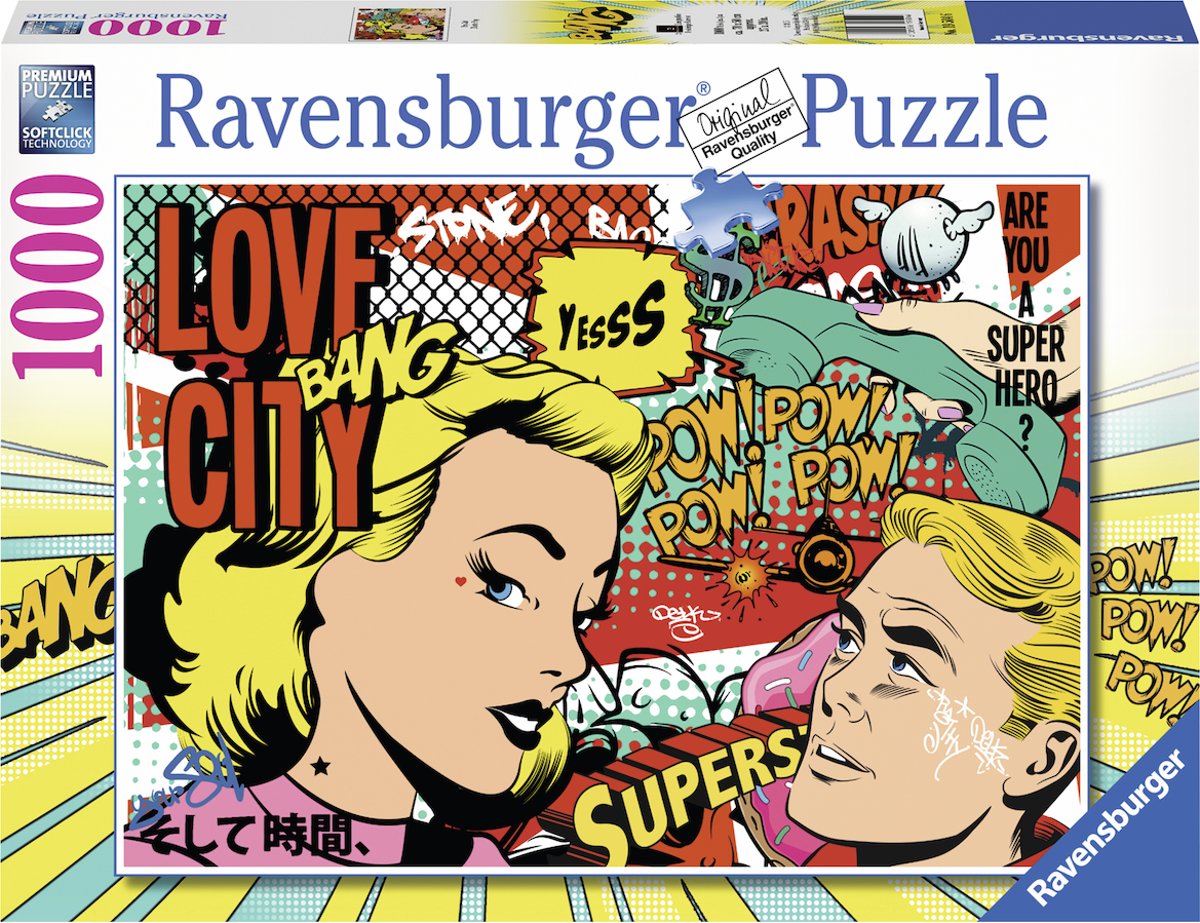   Pop Art - Legpuzzel - 1000 Stukjes