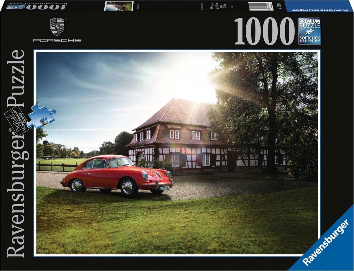   Porsche Classic 356 - legpuzzel - 1000 stukjes