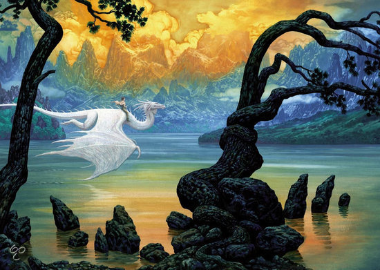   Puzzel - Drakenrijder