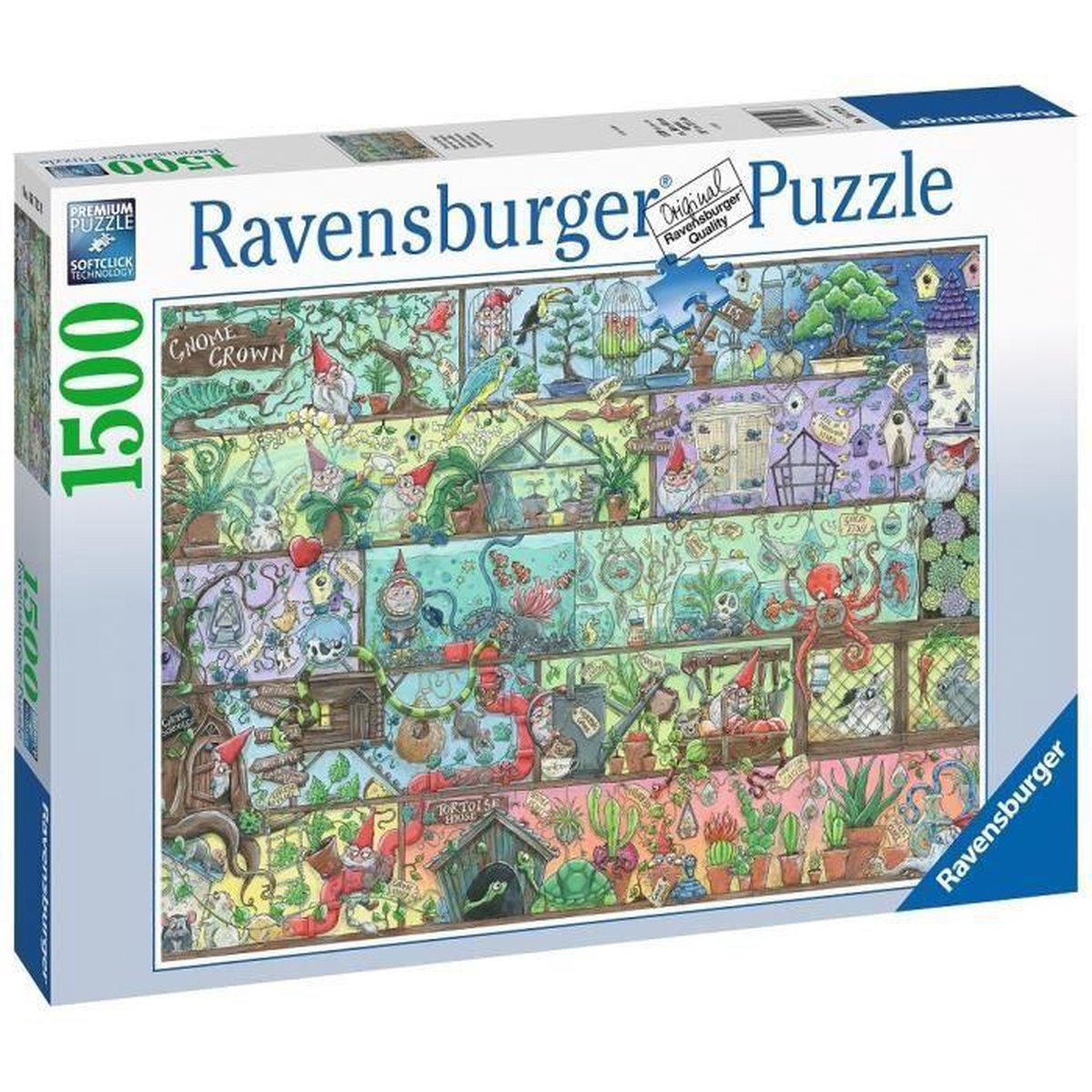   Puzzel - Dwergen op de plank - 1500 stukjes - Legpuzzel