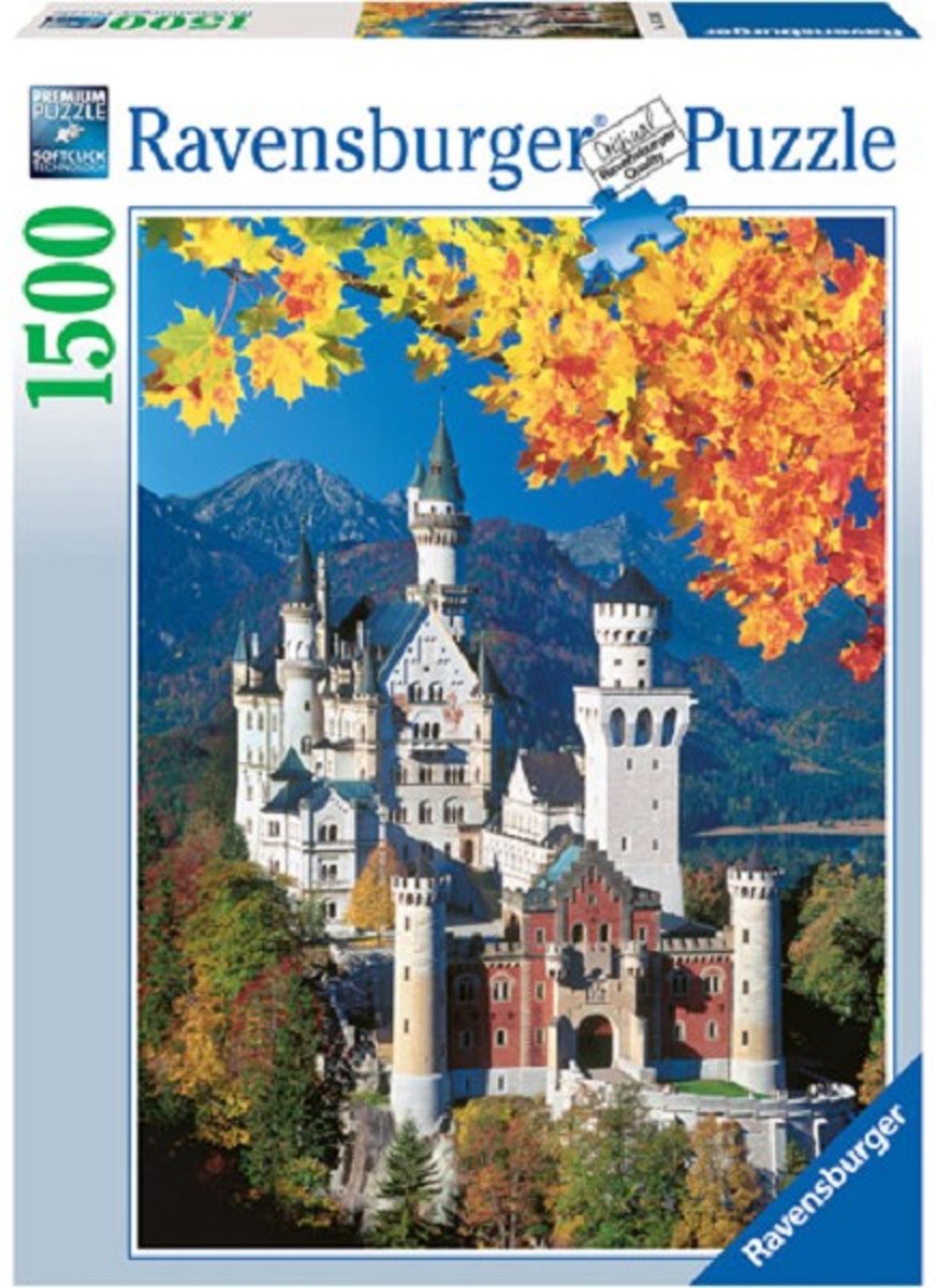   Puzzel - Neuschwanstein in de Herfst