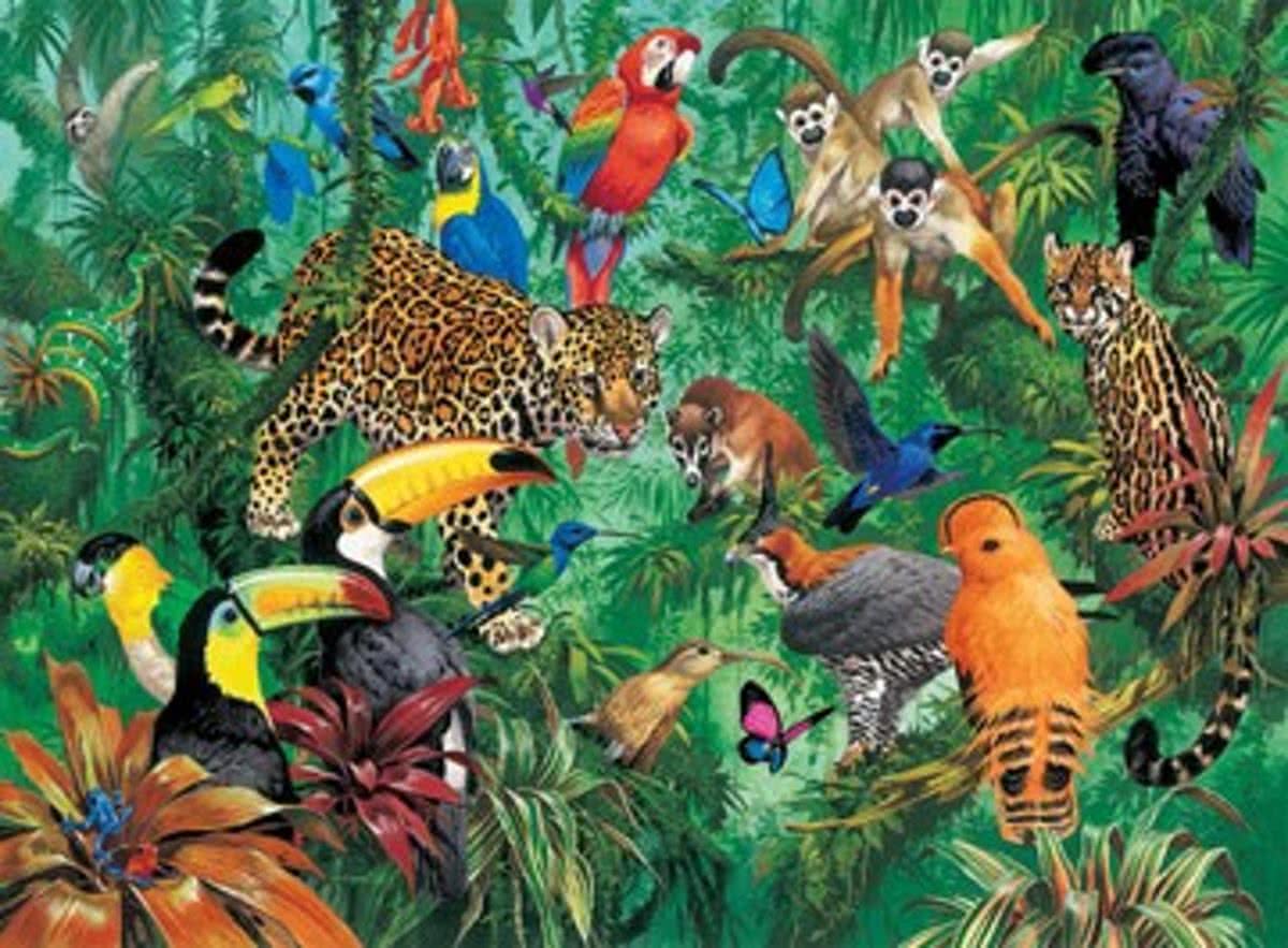 Ravensburger Puzzel - Wilde Jungle