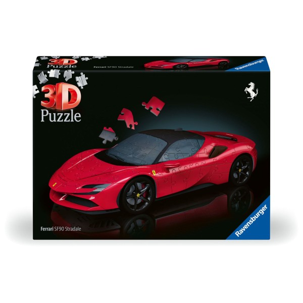   Puzzel 3d Ferrari Sf 90 Stradale 108 Stukjes