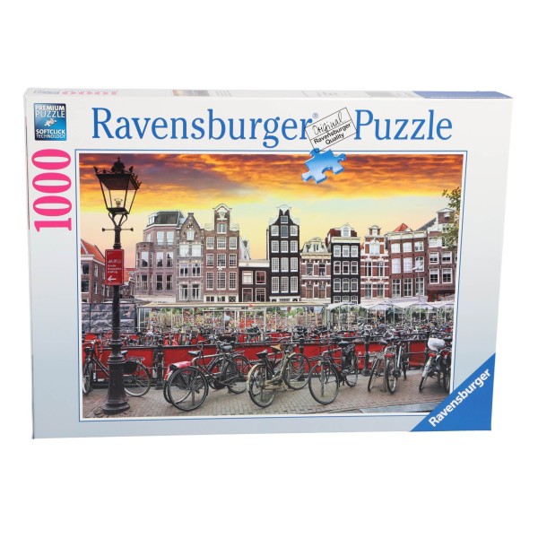   Puzzel Amsterdam Fietsenstalling 1000 Stukjes