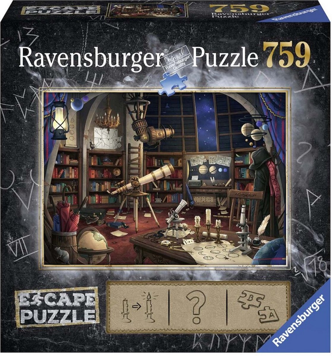 Ravensburger Puzzel Escape Room 759 Stukjes