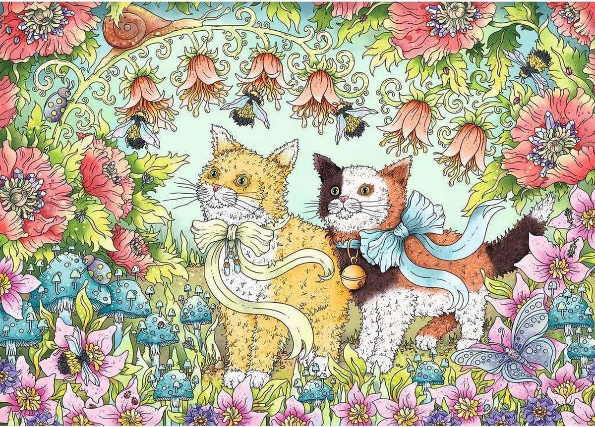 Ravensburger Puzzel Kattenvriendschap 1000 Stukjes