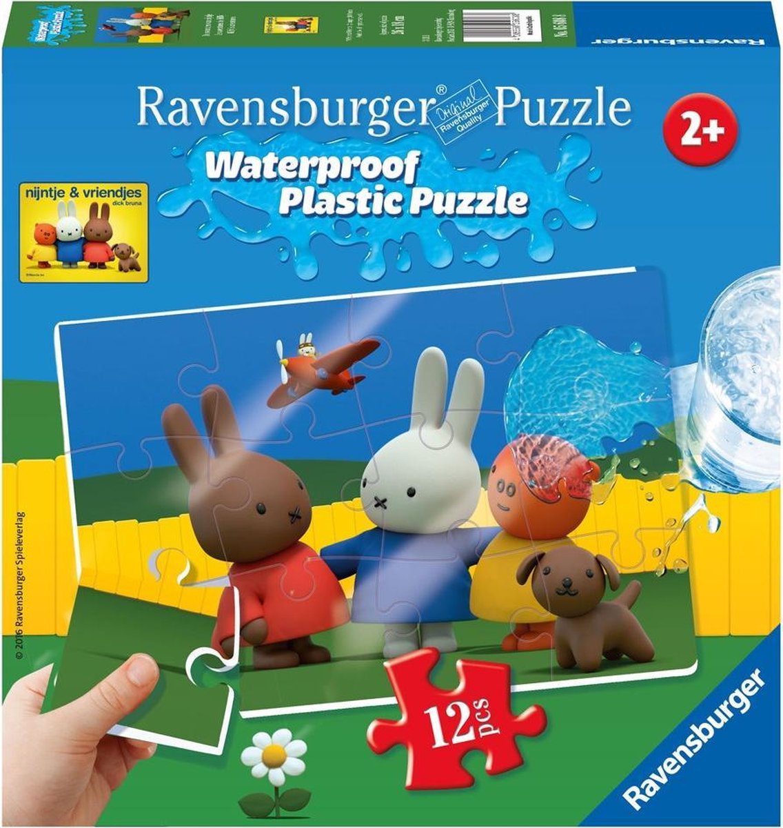 Ravensburger Puzzel Nijntje Plastic 12 Stukjes