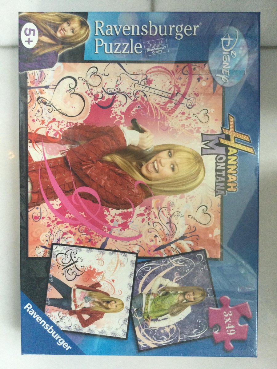   Puzzel Rockster Hannah Montana