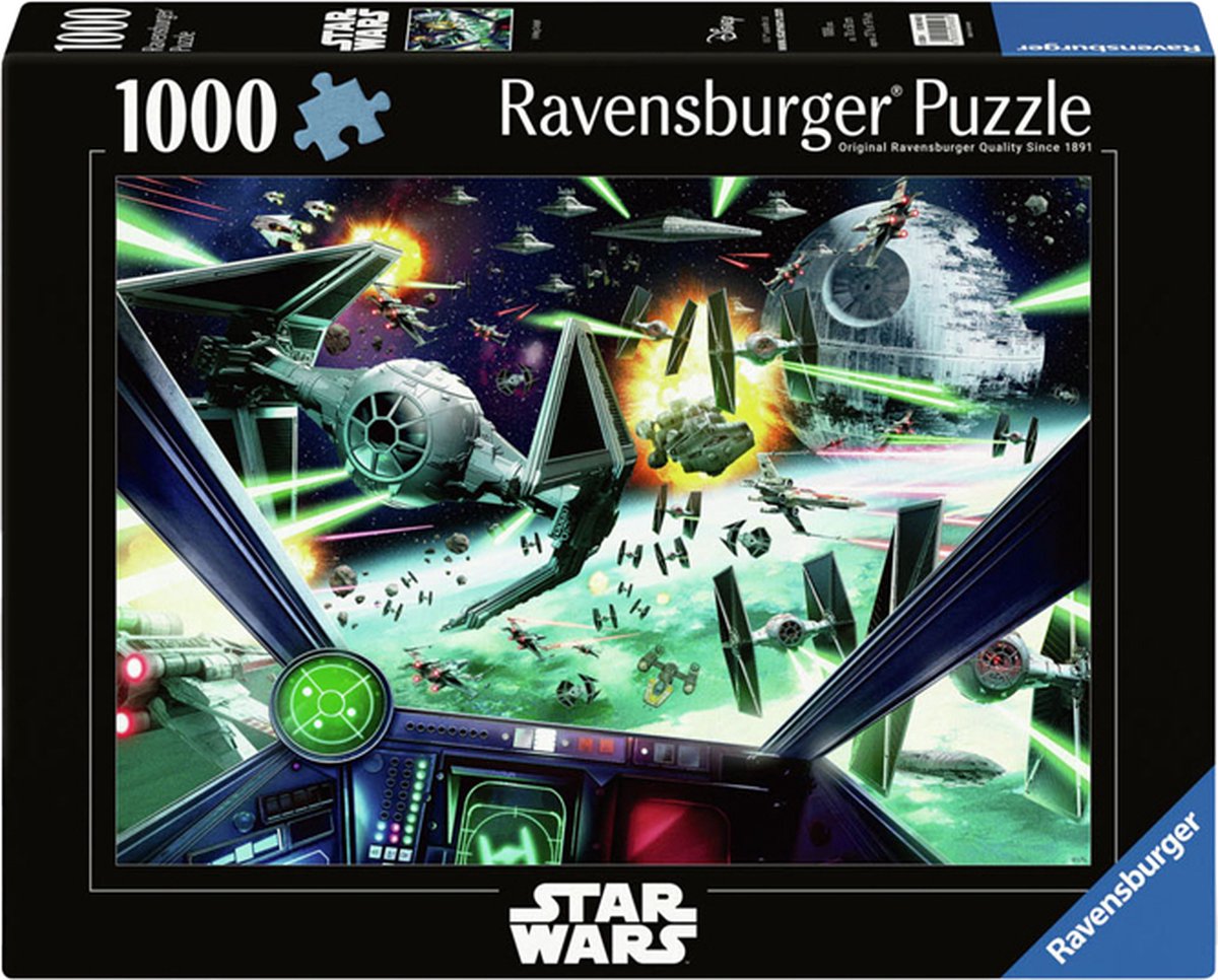   Puzzel Star Wars – X-Wing Cockpit – 1000 Stukjes