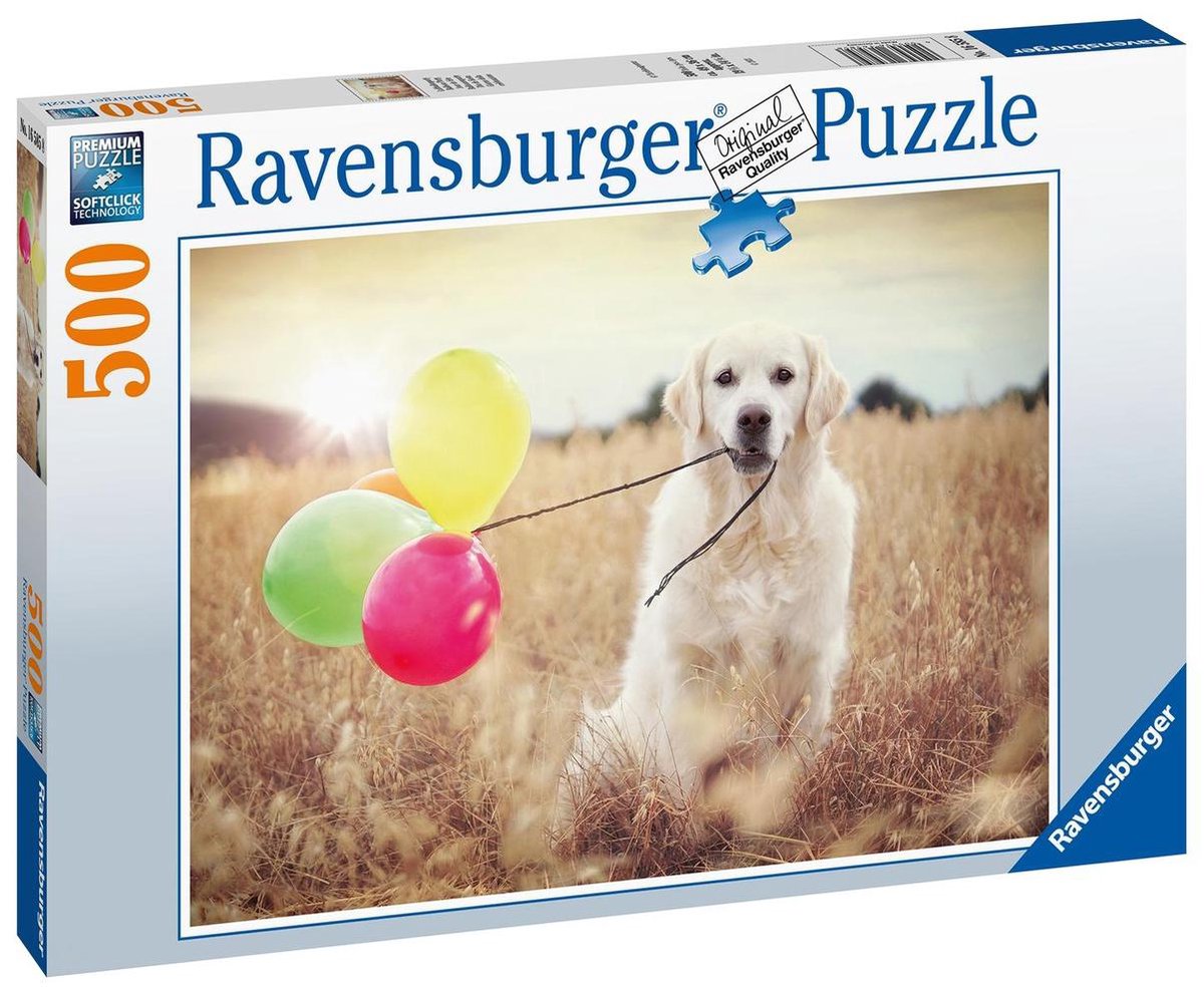   Puzzle 16585 - Luftballonparty - 500 Teile Puzzle für Erwachsene und Kinder ab 12 Jahren